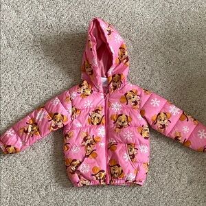 PatPat Paw Patrol Pink Skye Puffer Jacket